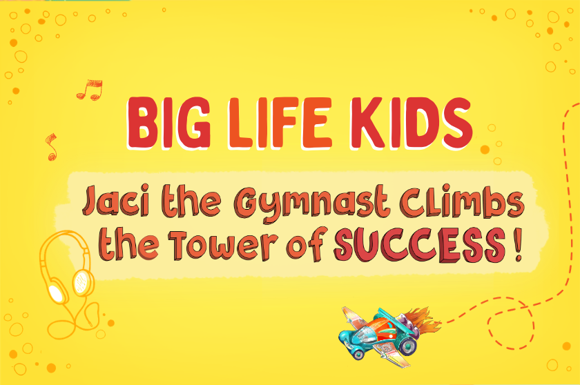 Jaci the Gymnast Climbs the Tower of SUCCESS!